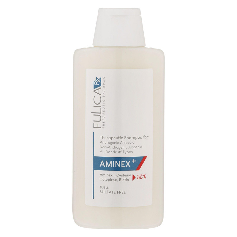 شامپو تقویت کننده و ضد ریزش مو فولیکا مدل AMINEX حجم 200 میلی لیتر
