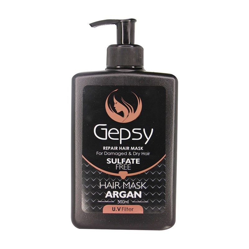 ماسک مو جیپسی مدل آرگان حجم 500 میلی لیتر