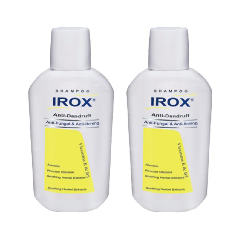 شامپو ضد شوره مو ایروکس مدل اکتوپیروکس حجم 200 میلی لیتر مجموعه 2 عددی